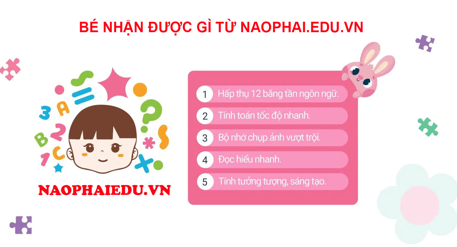 Bé nhận được gì từ naophai.edu.vn